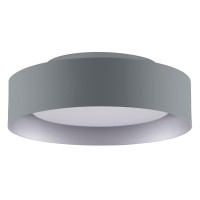 Lynch Gray & White Flush Mount Ceiling Light