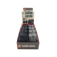 Great for camping emergencies and general use this convenient 30 LED Camping Lantern can be taken anywhere to light the way Compact slideopen design features a bright 30LED light and folding metal handles Longlife LED lights last for nearly 100000 hours L