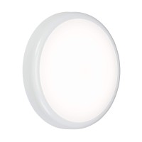 Knightsbridge Bt14Ctems Bt14Ct Emergency Led Bulkhead Light Cct With Motion Sensor, White