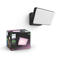 Philips Hue Discover Outdoor White & Color Ambiance Smart Floodlight (Hue Hub Required, Smart Light Works With Alexa, Apple Homekit And Google Assistant)