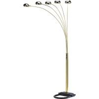 84H Gold 5-Head Cap Style Floor Lamp (1Pcctn) (2243397)(D0102H5S6C6)