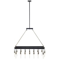 Modway Demarcate Modern Farmhouse 16-Light Ceiling Pendant Chandelier