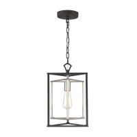 Salinger 1-Light Mini Pendant In Charcoal