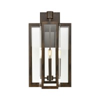 Bianca 4-Light Sconce In Hazelnut Bronze With Clear