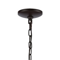 Concentric 26'' Wide 7-Light Chandelier - Oil Rubbed Bronze