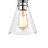 Modley 6'' Wide 1-Light Mini Pendant - Polished Chrome