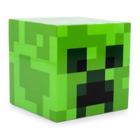 Minecraft Green Creeper Plug-In Nightlight With Auto Dusk To Dawn Sensor Led Mood Light For Kids Bedroom, Play Room, Hallway Home Decor Room Essentials Video Game Gifts And Collectibles