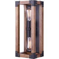 Canarm Moss Wall Light Iwf756A02Bkw