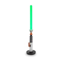 Star Wars Luke Skywalker Green Lightsaber 23-Inch Desktop Led Mood Light Nightstand Table Lamp With Led Light For Bedroom, Desk, Playroom Home Decor Kids Room Essentials Gifts And Collectibles