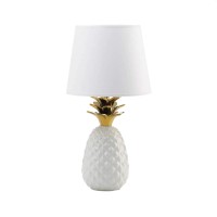 Pineapple Topped Table Lamps Gold