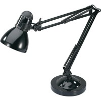 Lorell 10Watt Led Deskclamp Lamp 10 W Led Bulb Desk Mountable Black For Desk Table