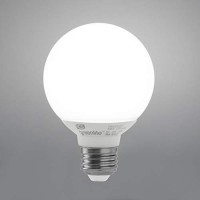 5W Led G25 Globe Light Bulb, 40W Equivalent, 450 Lumens, 3000K Bright White, E26 Medium Base, 120V, Energy Star, (4 Pack)