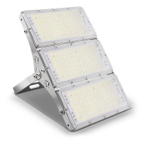 Viugreum 300W Led Flood Light, 24000Lm Super Bright Outdoor Work Stadium Lights, 6000K Daylight White, 1500W Halogen Equivalent, Ip66 Waterproof Security Floodlight For Garage, Garden, Lawn, Yard