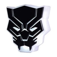 Marvel Black Panther Led Mood Light | Mood Lighting Black Panther Figure | Collectible Black Panther Marvel Mask Mood Light Lamp | White Led Mood Light | 6 Inches Tall