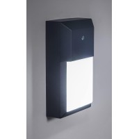 Coramdeo Commercial Residential Outdoor Wall Pack Light Dusk To Dawn Sensor Wet Location Built In Led Color Select Switch For