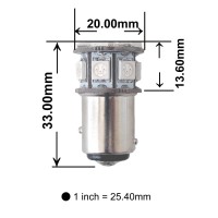 Pa Led 2Pcs 13Smd 1157 Bay15D Purple Auto Bulb 12V For Turn Signal Side Marker Stop Backup Tail Light 1016 1034 2057 2357 7528 1157A Bay15D 1157Ll 1157Na 2057A 2057Na 2357A 2357Ll 2357Na 2397 P21/5W