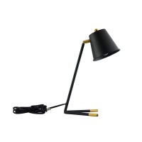 Modway Determine Contemporary Modern Metal Bedside Lamp, Desk Lamp Or Table Lamp