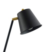 Modway Determine Contemporary Modern Metal Bedside Lamp, Desk Lamp Or Table Lamp