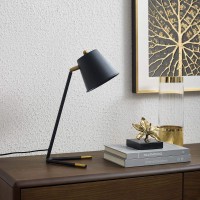 Modway Determine Contemporary Modern Metal Bedside Lamp, Desk Lamp Or Table Lamp