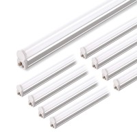 Barrina Led Shop Light, 4 Ft 2200Lm 6500K (Super Bright White) T5 Fixture, Linkable Shop Lights, Strip Lights, Tube Lights For Garage Warehouse Workshop Basement, Etl Listed, Plug And Play, 8-Pack