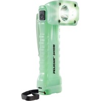 Pelican 3410 Right Angle Led Flashlight With Magnetic Clip (Photo Luminescent Body)