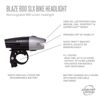 Planet Bike Blaze 800 Slx Bike Headlight