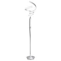 Finesse Decor Munich Led 63 Floor Lamp Dimmable, Silver(D0102Hge4Wy)