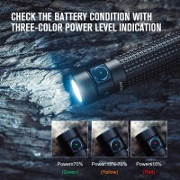 Olight S2R Ii 1150 Lumens Edc Flashlight Usb Magnetic Rechargeable Torch Light Equipped With Variableoutput Side Switch And Dua