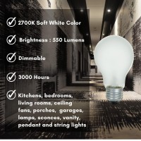 Xtricity A19 Clear Incandescent Rough Service Light Bulb, 100 Watt, 2700K Soft White, E26 Medium Base, 1020 Lumens, 130V (6 Pack)