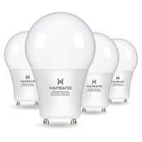 Hansang A19 Led Bulb Gu24 Light Bulb Base,9W (100W Equivalent),900 Lumens,5000K Daylight,220 Degree Beam Angle,Gu24 Twist Base,For Cfl Upgrade,Non-Dimmable 4 Pack