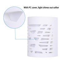 Trlife White Wall Sconce, Led Wall Sconce 9W 3000K Warm White Sconce Wall Lighting, Led Wall Sconce With Frosted Cover For Bedroom Hallway Stairway Porch Office Hotel (1 Pack, 1 Led Bulb Included)