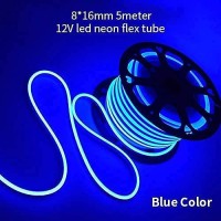 Vasten Blue Led Neon Rope Light Led Flexible Tube Light 164Ft5M Led Neon Flex 12Vdc Led Neon Strip Light Ip67 Decoration Light