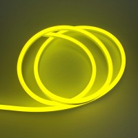 Vasten Yellow Led Neon Rope Light Flexible Hoses Ip67 Decoration Light 12V Led Neon Flex