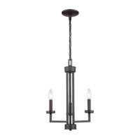 West End 3-Light Chandelier In Oil Rubbed Bronze