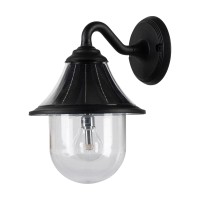 Orion Solar Wall Light - Black