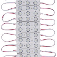 Qingchenlight 200 Pcs Led Module Warm White 3000K 1.32 W 12V Injection Led Sign Module With Tape Adhesive Backside