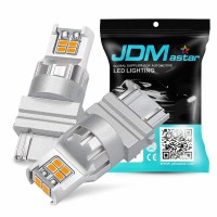 Jdm Astar High Performance Super Bright 1:1 Design 3020 Chips 3056 3156 3057 3157 4057 4157 Amber Led Bulbs