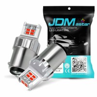 Jdm Astar High Performance Super Bright 1:1 Design 3020 Chips 1157 2057 7508 Red Led Bulbs