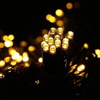 Solar String Lights Led Outdoor 200 Led Xmas Lights / Xmas Decor - Colored Christmas Lights Fairy Lights - Color Changing Waterproof Lights 73Ft- Patio Lawn Landscape Sensored Lighting