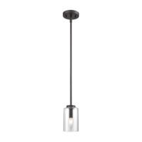 West End 1-Light Mini Pendant In Oil Rubbed Bronze