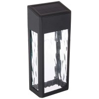 Classy Caps Black Aluminum Lancaster Deck & Wall Light - 2 Pk