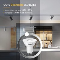 Linkind Gu10 Led Bulbs, Dimmable Mr16 Gu10 Led Bulbs, 50W Equivalent, 530Lm 5000K Daylight Track Light Bulbs, 40Ͽ