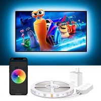 Govee Tv Led Backlight, 10Ft Led Strip Lights For Tv Work With Alexa, Google Assistant And App, Music Sync, 16 Million Rgb Diy Colors, Tv Led Backlight For 46-60 Inch Tvs, Usb Powered