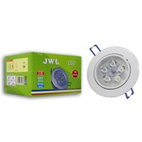 Jwj Led Lamp 5W Dirigible For Ceiling Or False Ceiling Light Warm Light White Ring