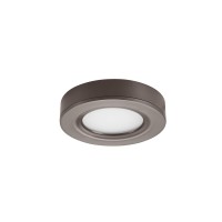 Getinlight Dimmable Led Puck Lights Kit, Recessed Or Surface Mount Design, Soft White 3000K, 12V, 2W (12W Total, 60W Equivalent), Bronze Finished, Etl Listed, (Pack Of 6), In-0102-6-Bz