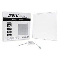 Jwj Led Panel 40 W 60 X 60 Cm Recessed Pendant Light White Ring Includes Transformer (Cool White Light 6500 K/White Ring)