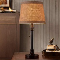 Oneach Maria Rustic Table Lamp Set Of 2 Bedside Desk Lamp Reading Table Lamp Sets For Bedroom Living Room Study 20