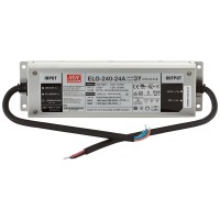 Mean Well Elg-240-24A-3Y Transformer, Led Driver, Constant Voltage, Constant Current 240 W, 5-10 A, 21.6