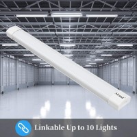 Airand Led Ceiling Light Fixture 4Ft, Led Shop Light Fixture 5000K, Ip66 Waterproof Led Garage Light Closet Light Under Cabinet Light, 36W 3600 Lux Led Tube Shop Light Work Light For Shop,Hallway