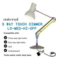 3 Way Touch Sensor Dimmer, Touch Lamp Repair Kit Control Module, Replacement Sensor, Touch Switch, 150Watt.